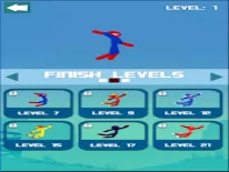 Astuces de Super Hero Hook: Stickman Rope Swing pour Android e iPhone