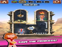 Astuces de Save the Princess - Pin Pull & Rescue Game pour Android e iPhone
