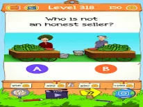 Astuces de Braindom 2: Indovinello rompicapo. Chi mente? pour Android e iPhone