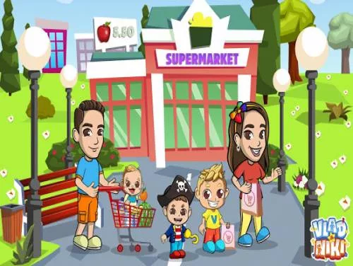 Astuces de Vlad & Nikita gioco del supermercato per bambini pour Android e iPhone