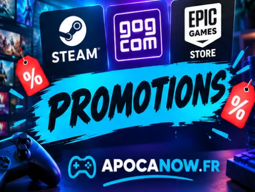 Promos de la semaine (17/09 - 23/09/2026) : deux jeux gratuits et Far Cry 6 en promo entre Steam, GOG et Epic Games Store